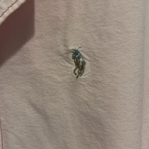Pink Ralph Lauren Oxford polo - Picture 4 of 4